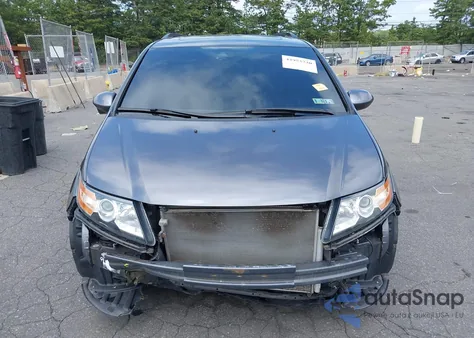 2014 Honda Odyssey Ex-L из США, поврежденный, VIN 5FNRL5H62EB057605